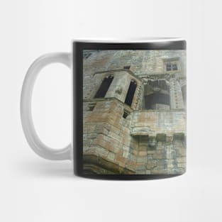 Linlithgow Palace, Scotland - External Elevation Detail Near Original Entrance Mug